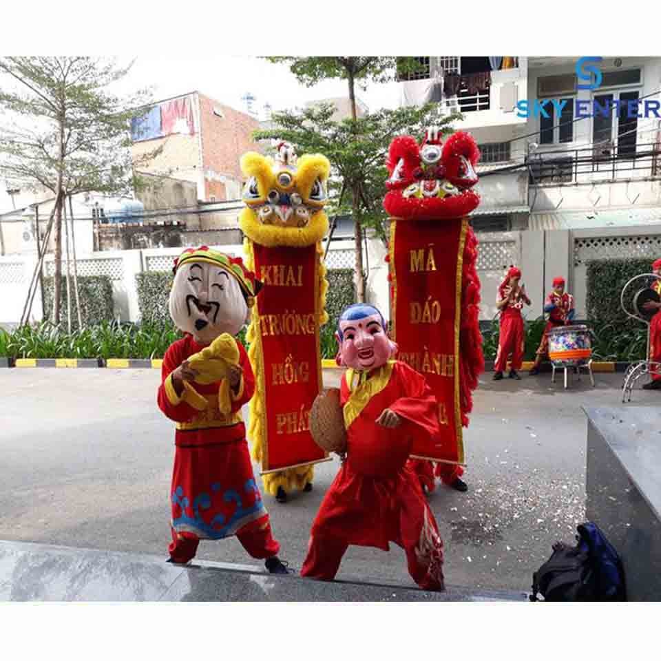 Cho Thuê  Lân Sư Rồng Khai Trương Thiên Phát Lộc